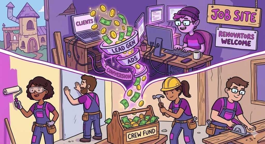 Digital Marketers Helping Renovators to find relevant leads