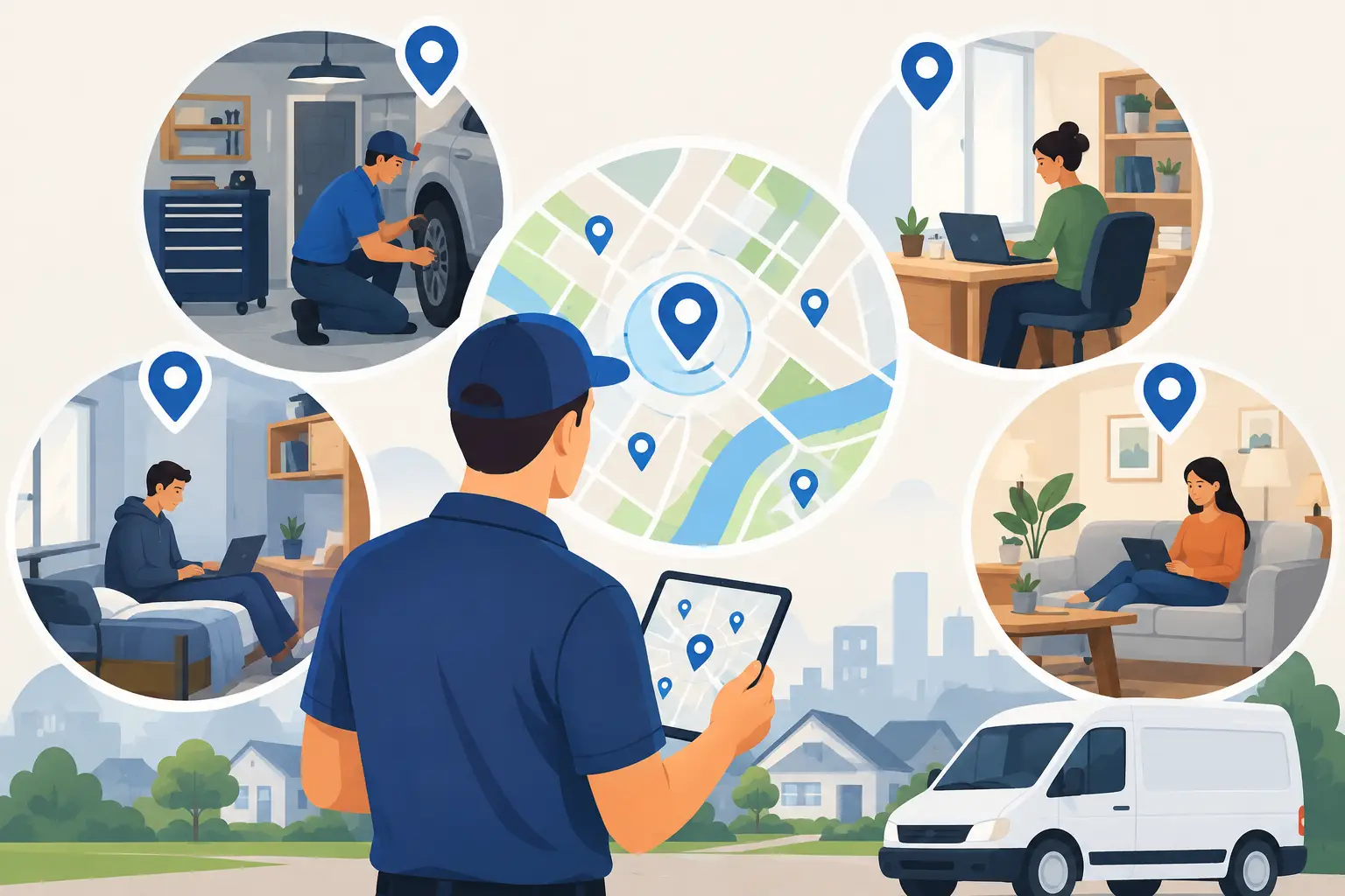 How to Target Service Areas and Win More Local Jobs